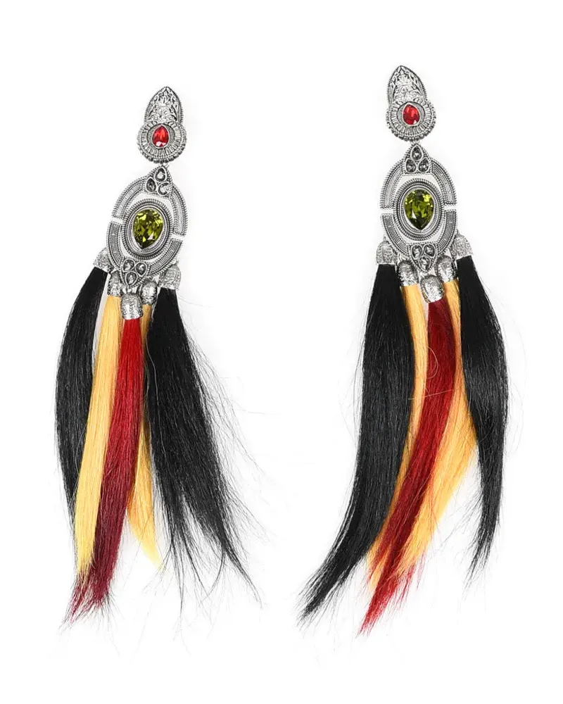 Dsquared2 Klassische Ohrclips - Silber Silber