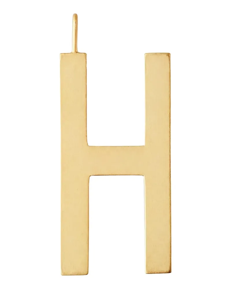 DESIGN LETTERS Schriftzug-Anhänger - Gold Gold