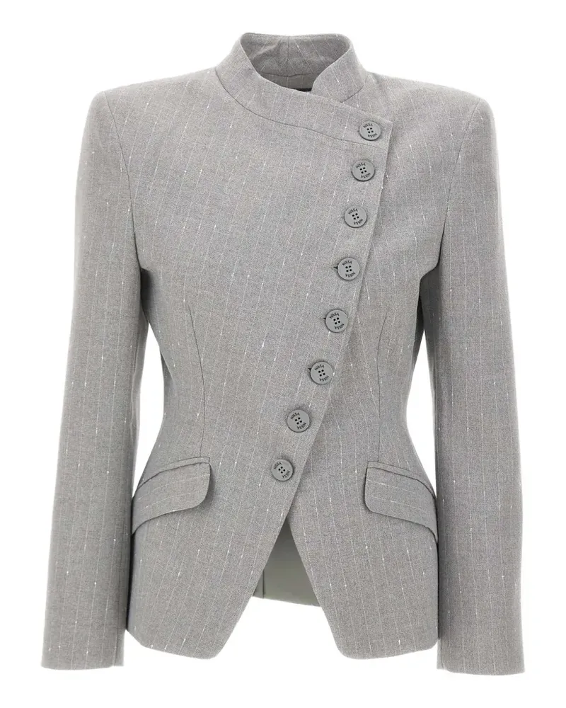 NISSA Asymmetrischer Blazer - Grau Grau