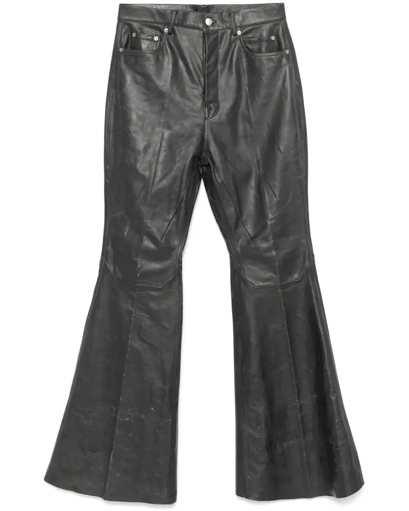 Rick Owens Bolan Bootcut-Hose Schwarz