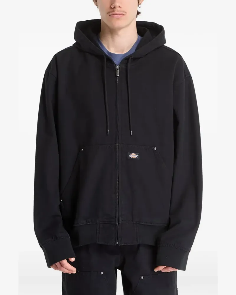 Dickies canvas hoodie - Schwarz Schwarz