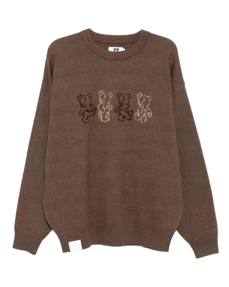 Izzue Pullover mit Bären-Print - BWX Bwx