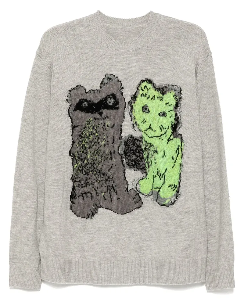 JNBY Pullover mit Jacquard - Grau Grau