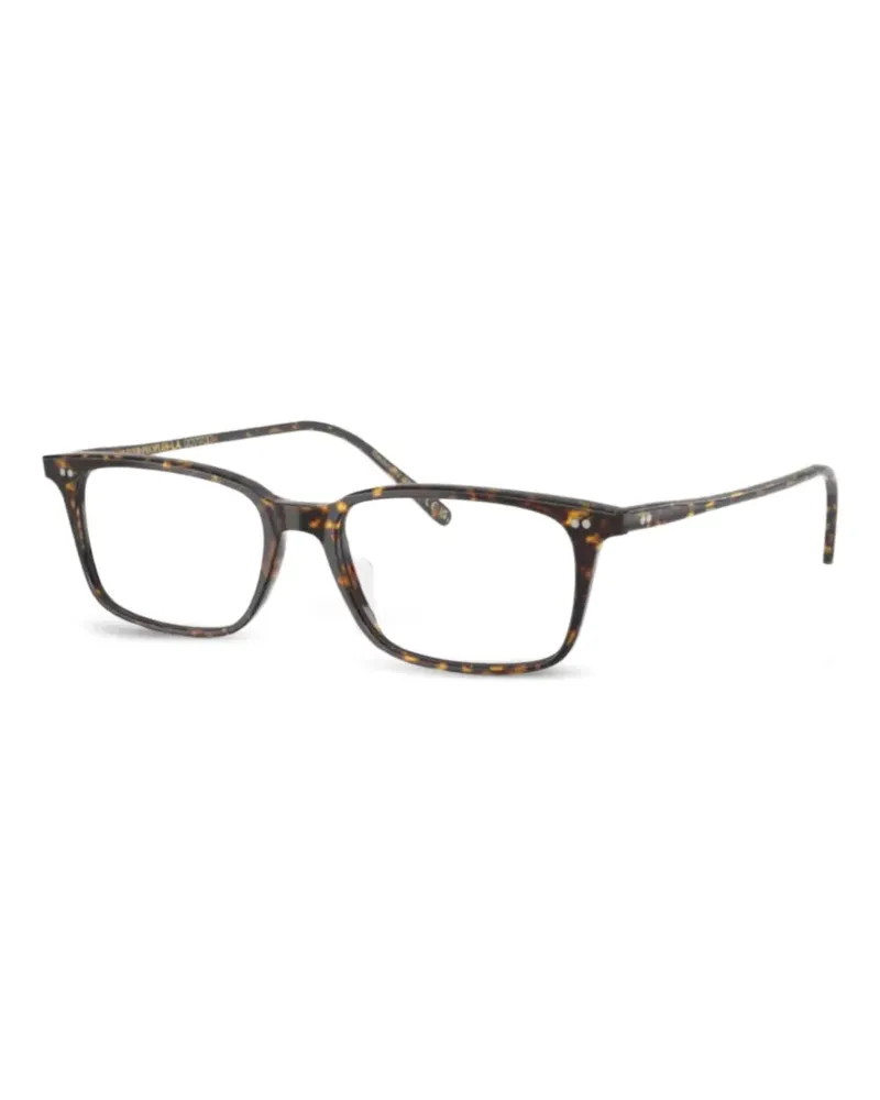 Oliver Peoples Brille in Schildpattoptik - Braun Braun