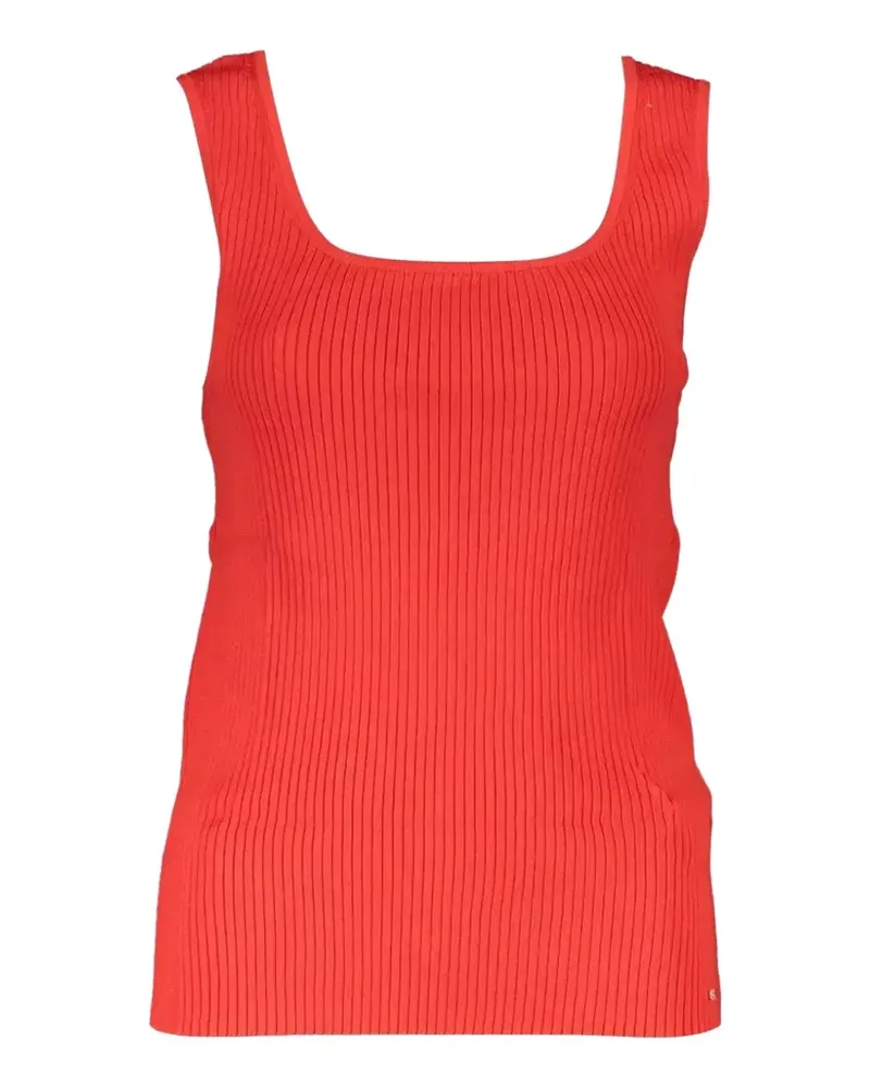 Tommy Hilfiger ribbed tank top - Orange Orange