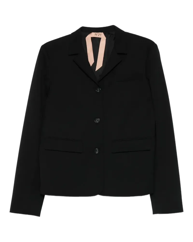 N° 21 buttoned jacket - Schwarz Schwarz