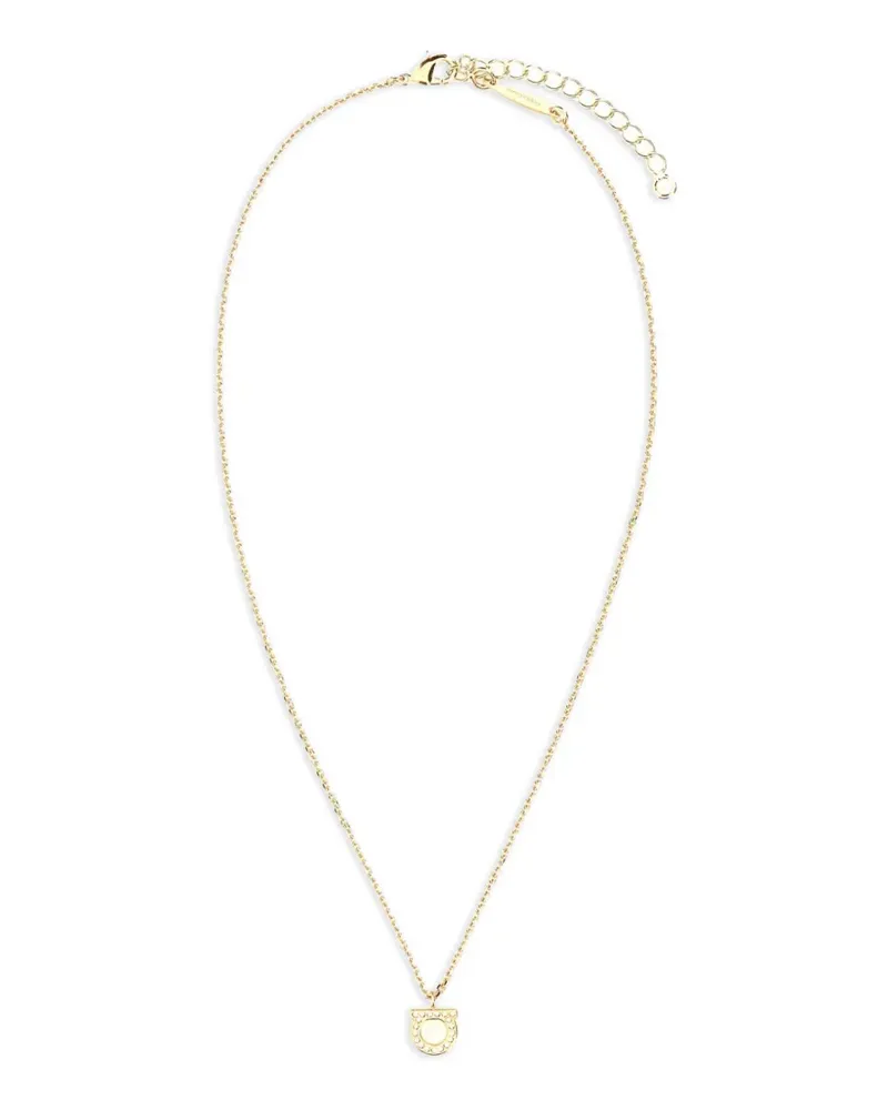 Ferragamo Halskette mit Gancini-Anhänger - Gold Gold