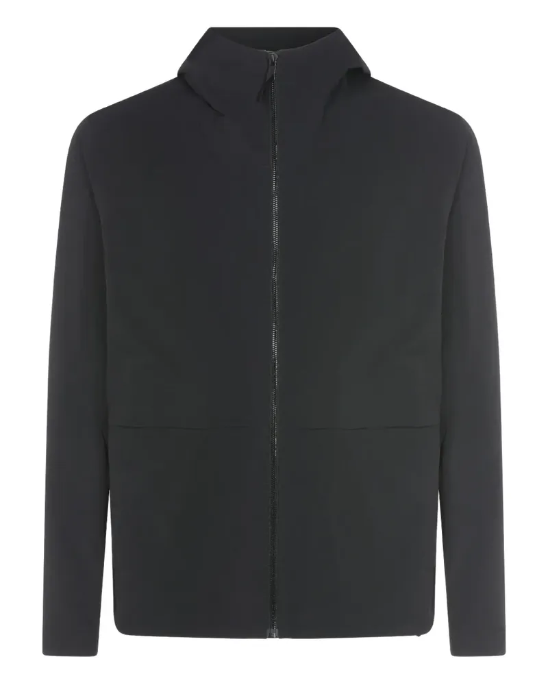 Arc'teryx Quartic hooded zip-up jacket - Schwarz Schwarz