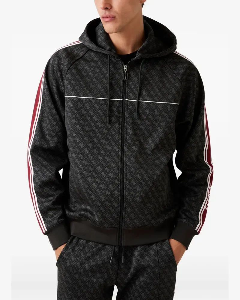 Guess Sweatshirt mit 4G-Logo - Schwarz Schwarz