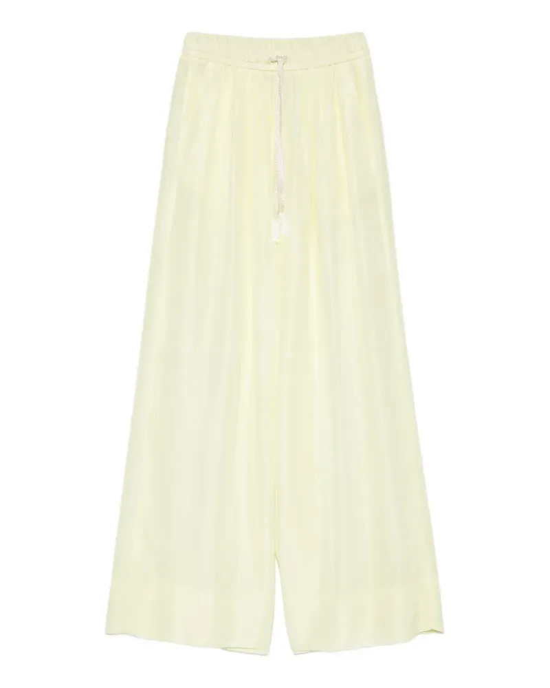 forte_forte drawstring trousers - Gelb Gelb