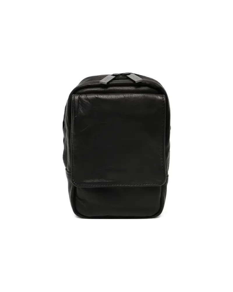 Yohji Yamamoto Scratch leather messenger bag - Rot Rot