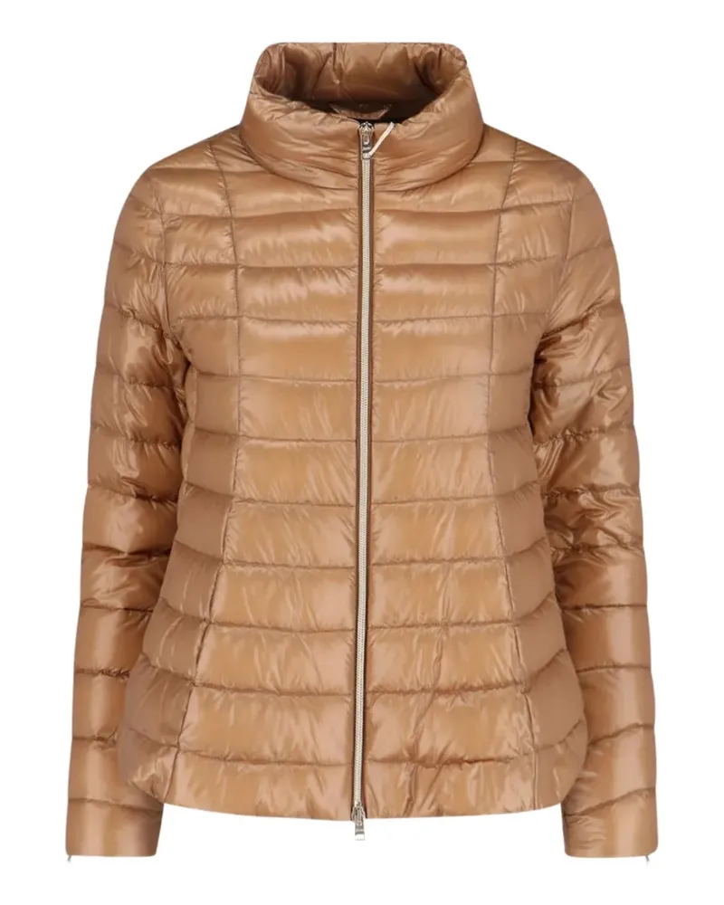Herno zipped padded jacket - Braun Braun