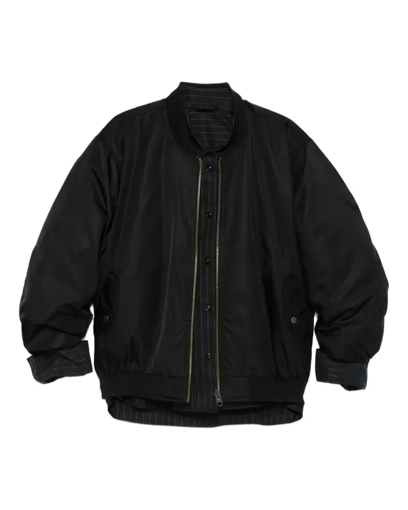 G-STAR RAW reversible bomber jacket - Schwarz Schwarz
