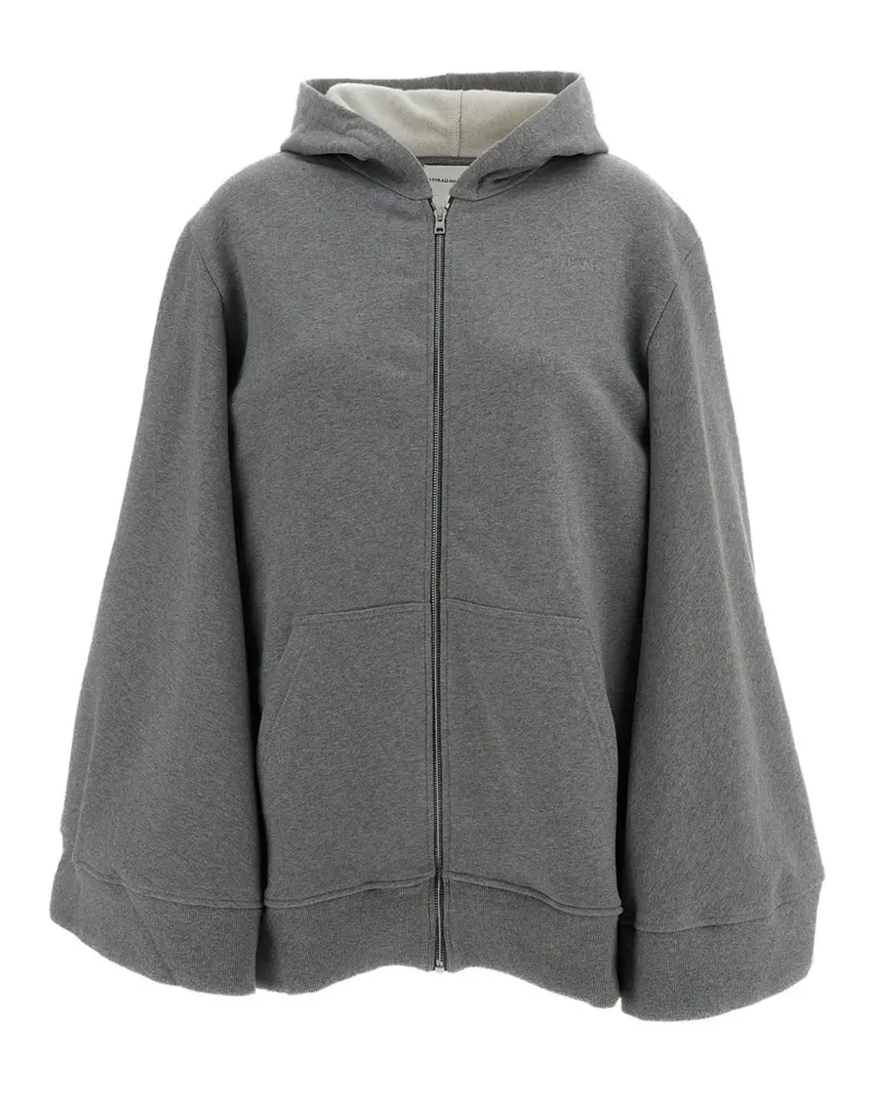 7 for all mankind Hoodie mit Reißverschluss - Grau Grau