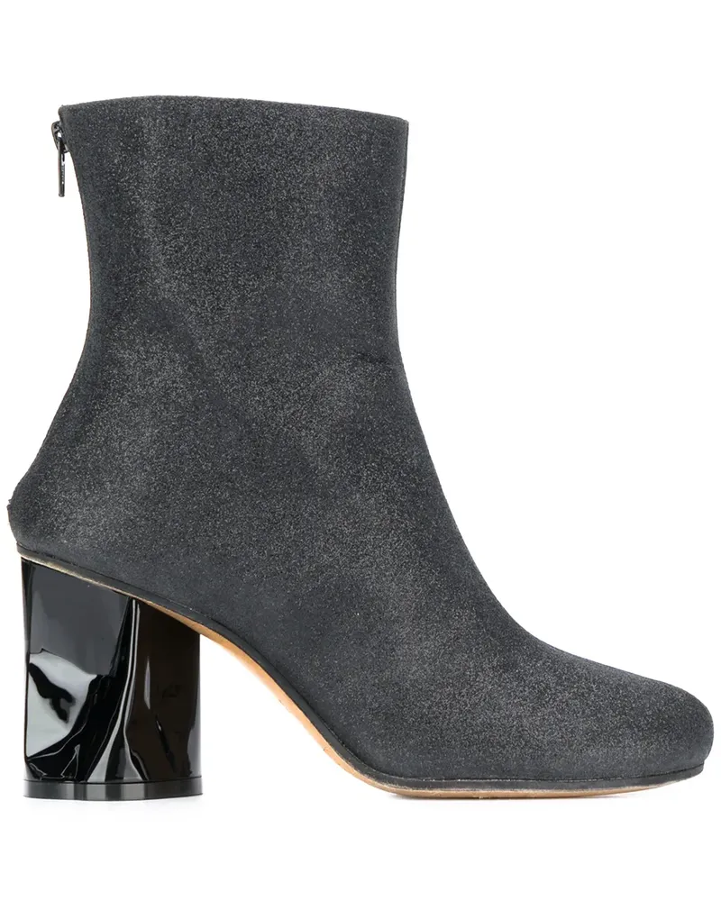 Maison Margiela Stiefeletten mit Design-Absatz - Schwarz Schwarz