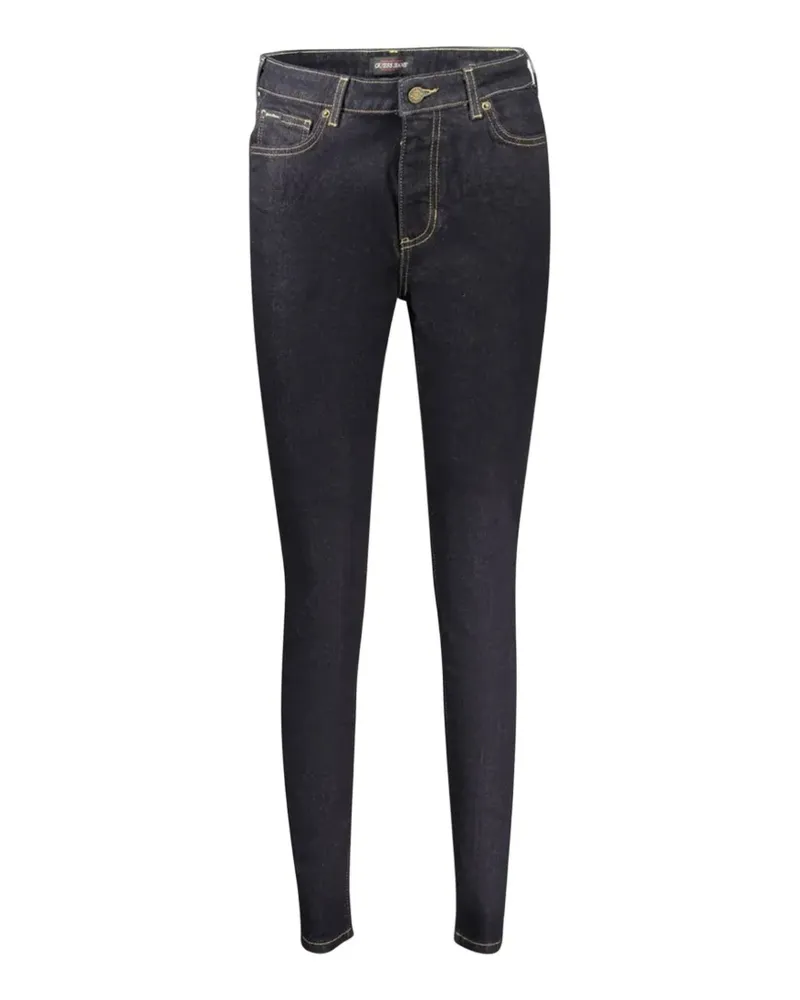 Guess contrast-stitch skinny-cut jeans - Blau Blau