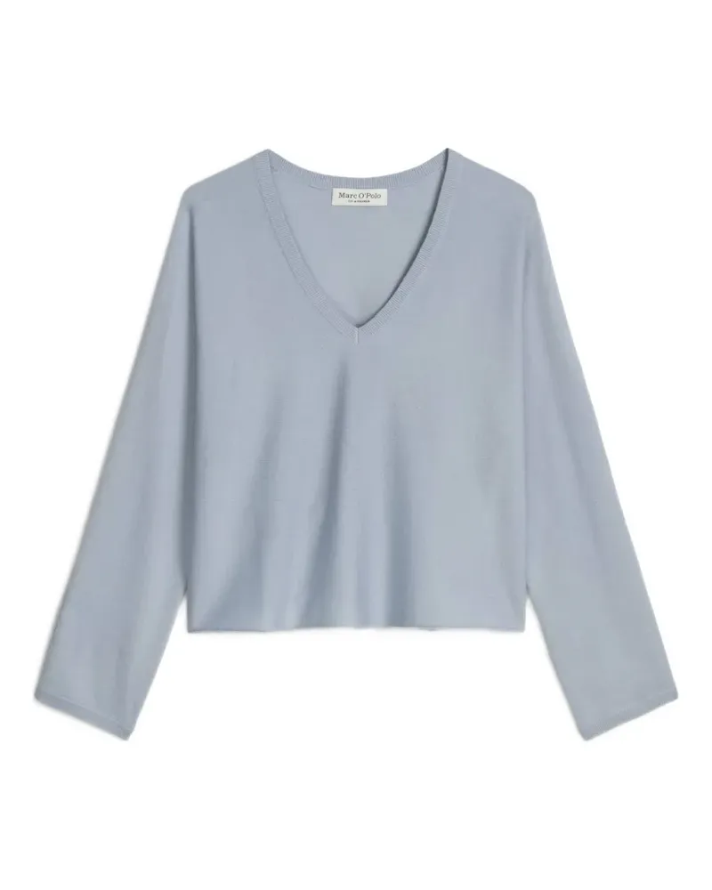 Marc O'Polo v-neck sweater - Blau Blau