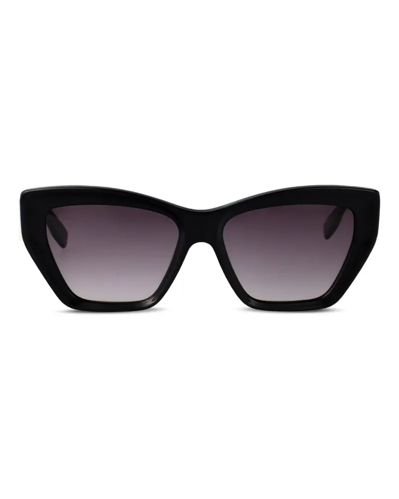 Karl Lagerfeld Cat-Eye-Sonnenbrille - Schwarz Schwarz
