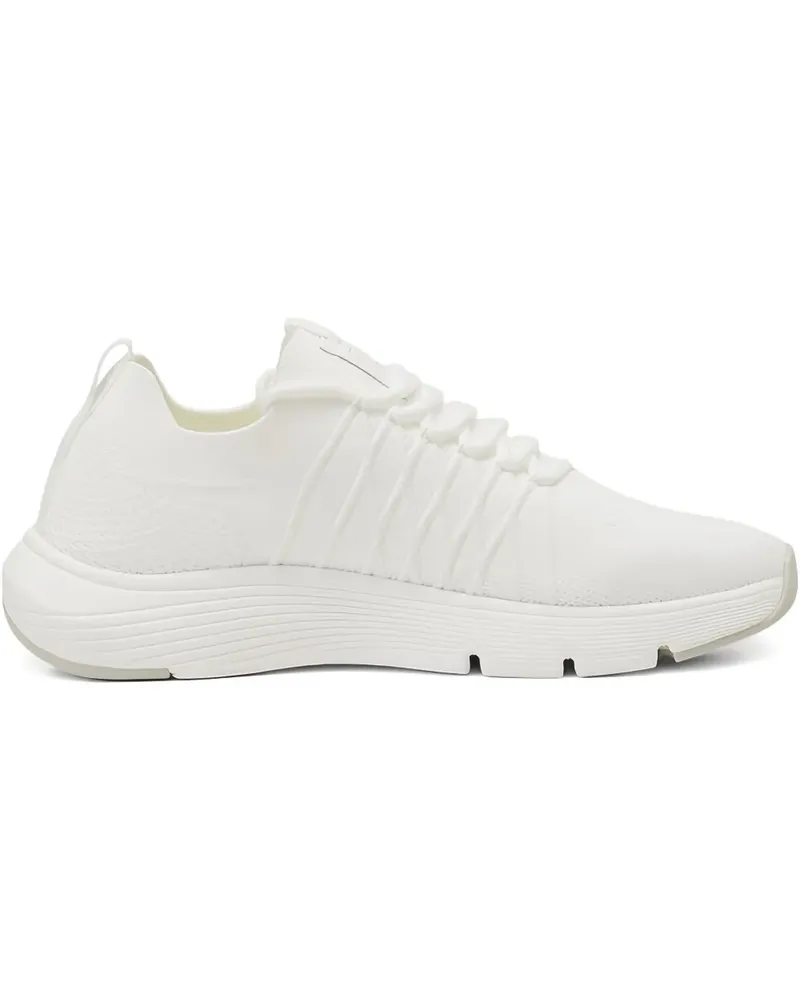 Marc O'Polo Sneakers in Strickoptik - Weiß Weiß