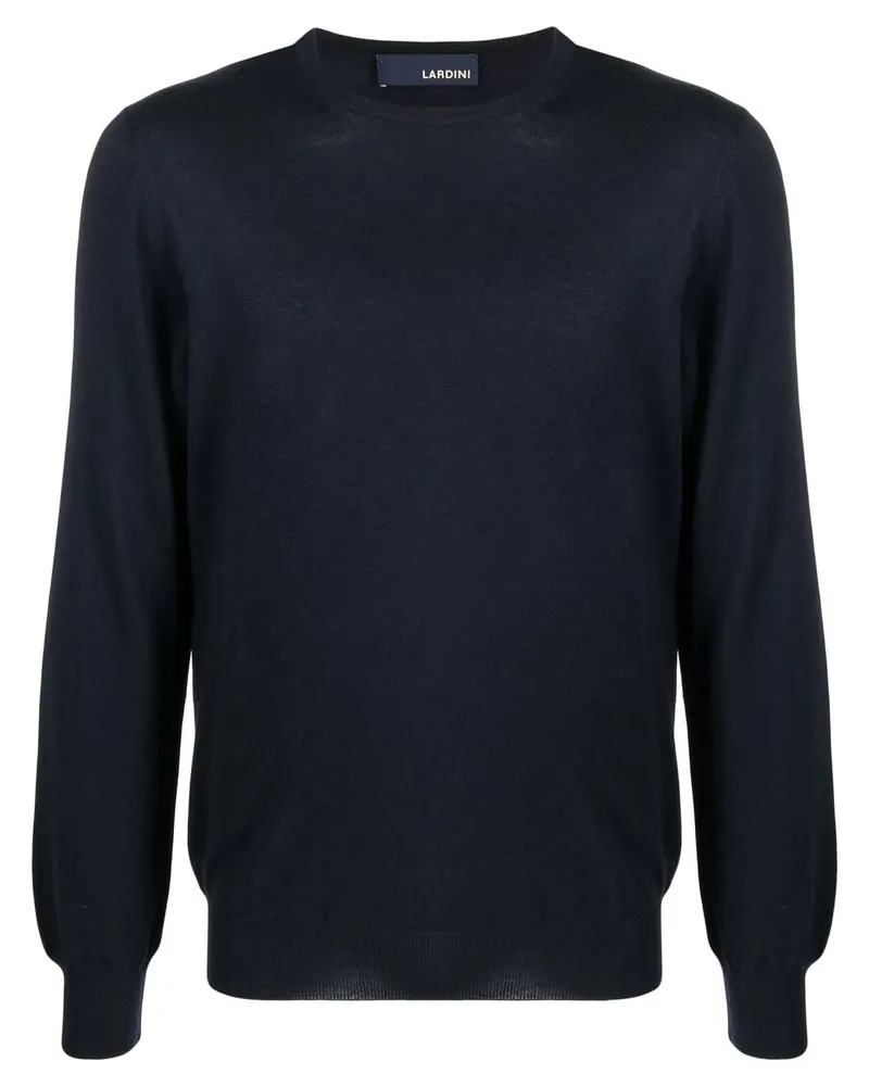 LARDINI Fein gestricktes Sweatshirt - Blau Blau