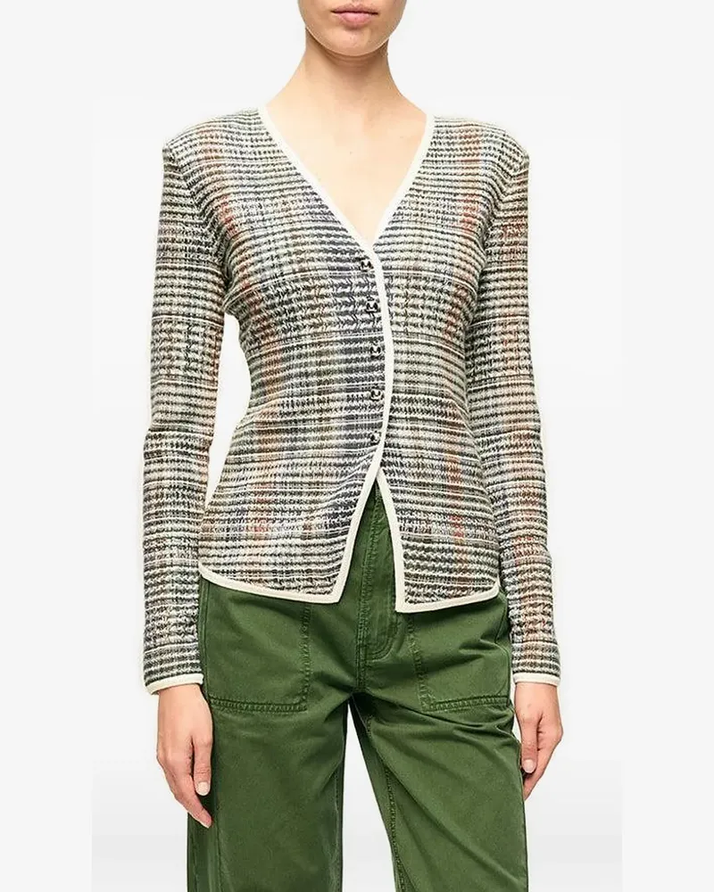 Veronica Beard Nadialine V-neck jacket - Blau Blau