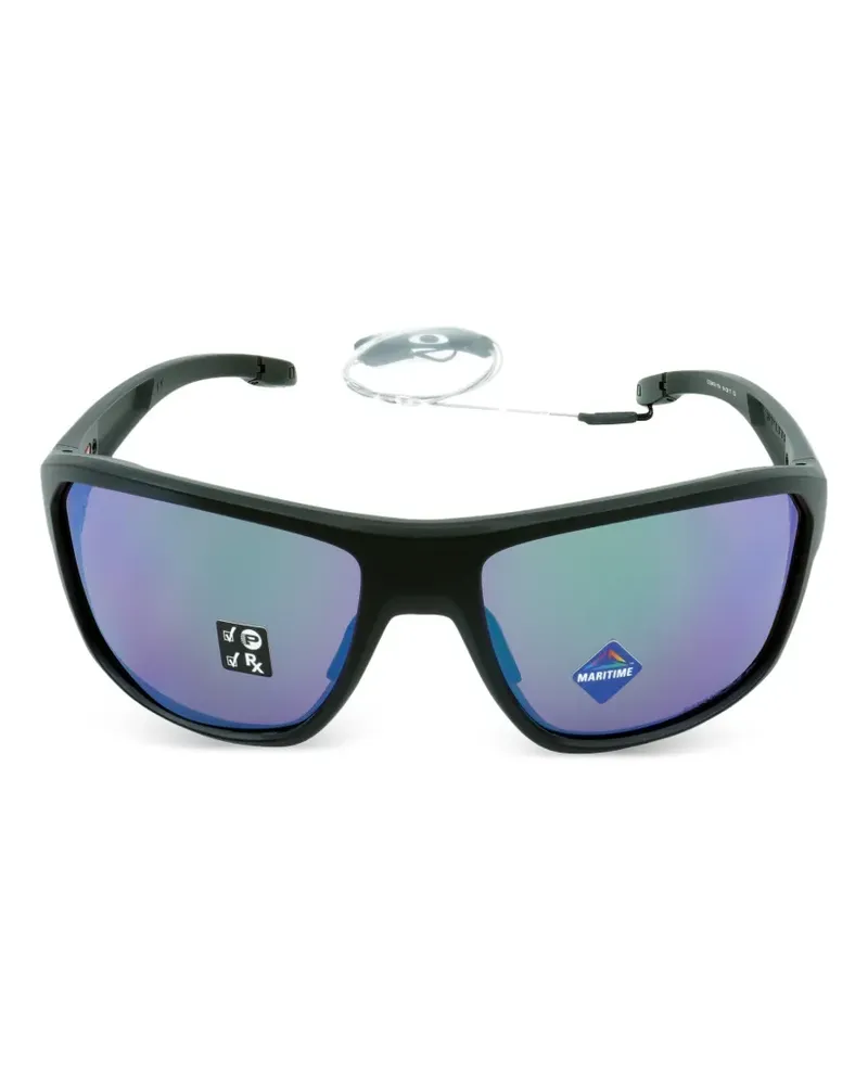 Oakley Split Shot rectangle-frame sunglasses - Schwarz Schwarz