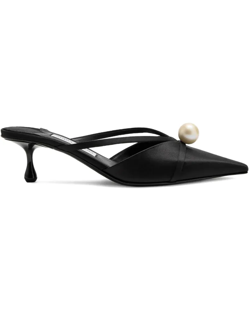 Jimmy Choo Sana Mules 50mm - Schwarz Schwarz