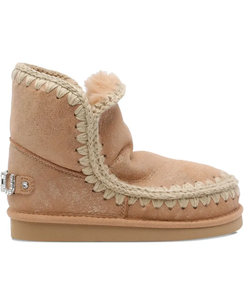 Mou Eskimo 18 Stiefel aus Wildleder - Nude Nude