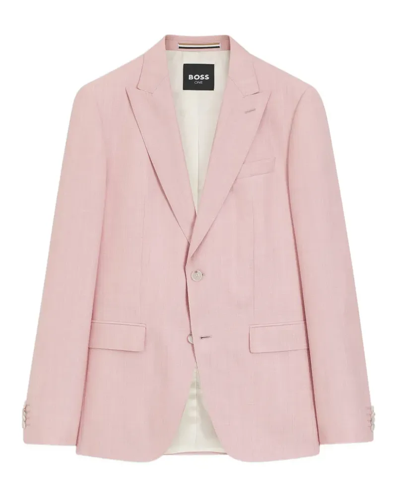 HUGO BOSS Jackett mit Knopfverschluss - Rosa Rosa