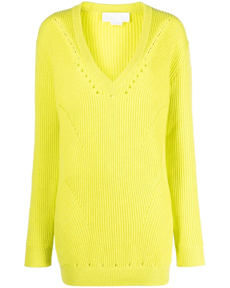 Genny Pullover mit V-Ausschnitt - Grün Grün