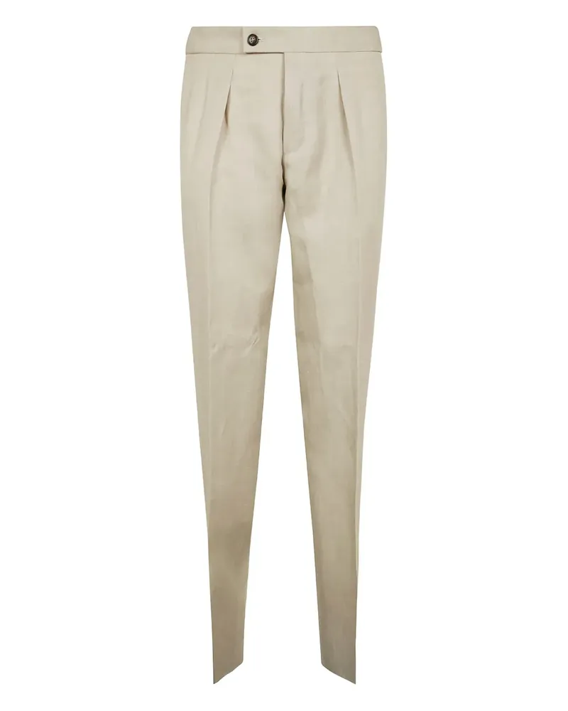 Incotex Plissierte Hose - Nude Nude