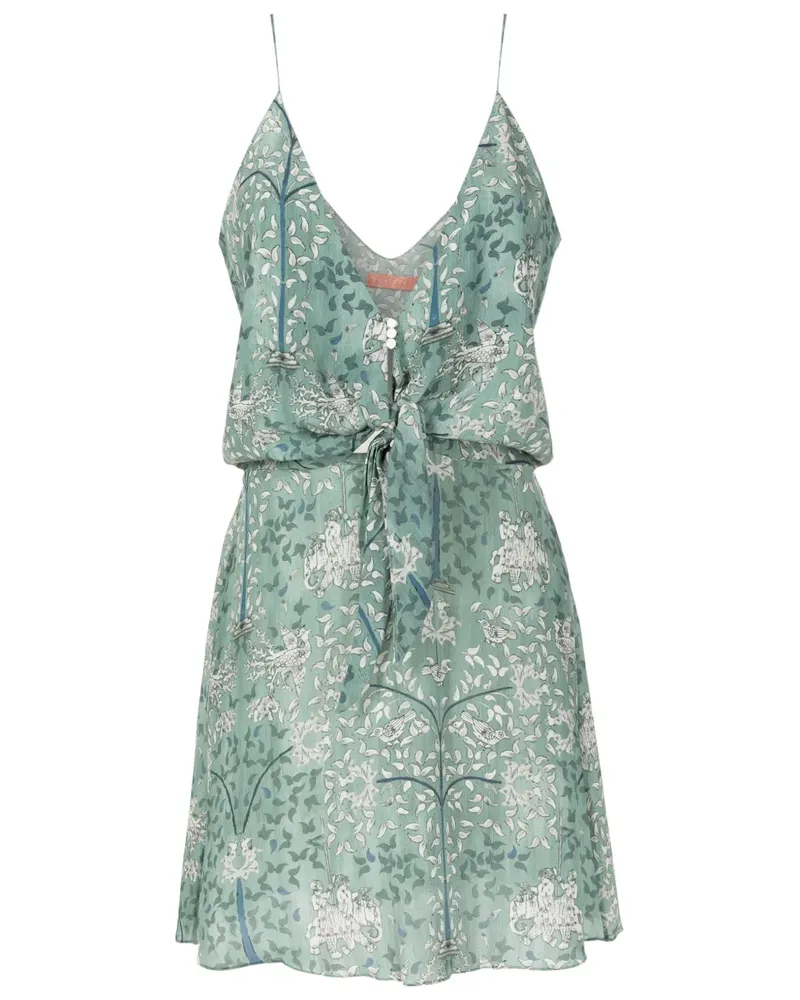 Clube Bossa Liane Seidenkleid - Grün Grün
