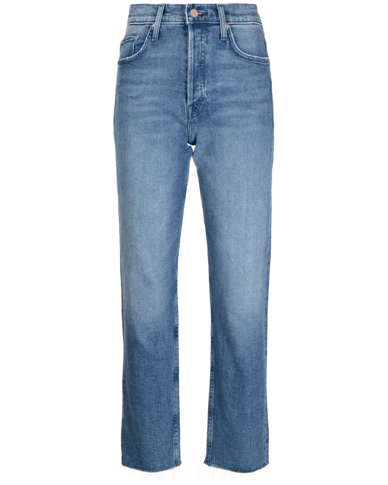 Mother Tomcat Cropped-Hose - Blau Blau