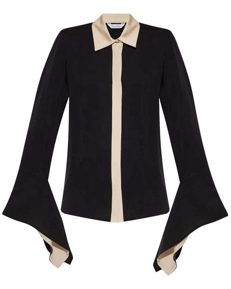 Max Mara Pio Hemd - Schwarz Schwarz