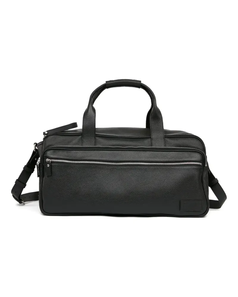 Maison Margiela Reisetasche aus strukturiertem Leder - Schwarz Schwarz
