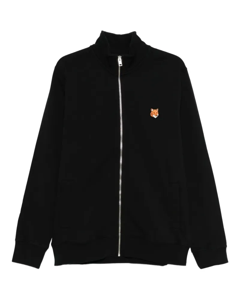 Kitsuné Jacke mit Fuchs-Motiv - Schwarz Schwarz