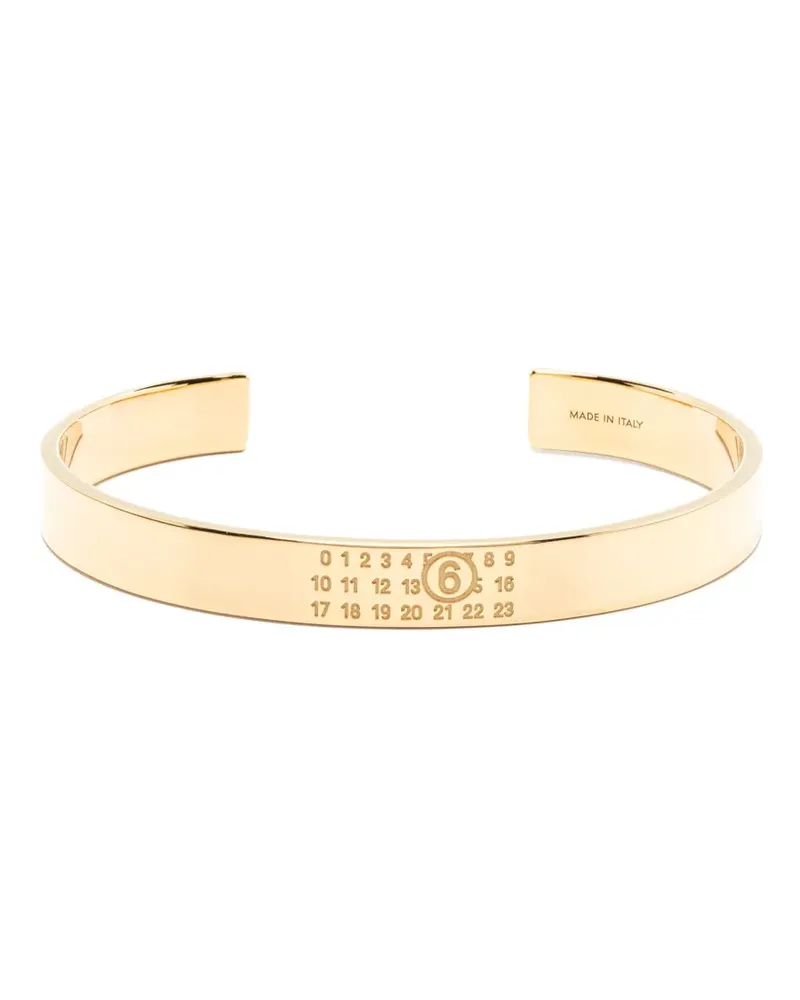 Maison Margiela Armband mit Logo-Gravur - Gold Gold