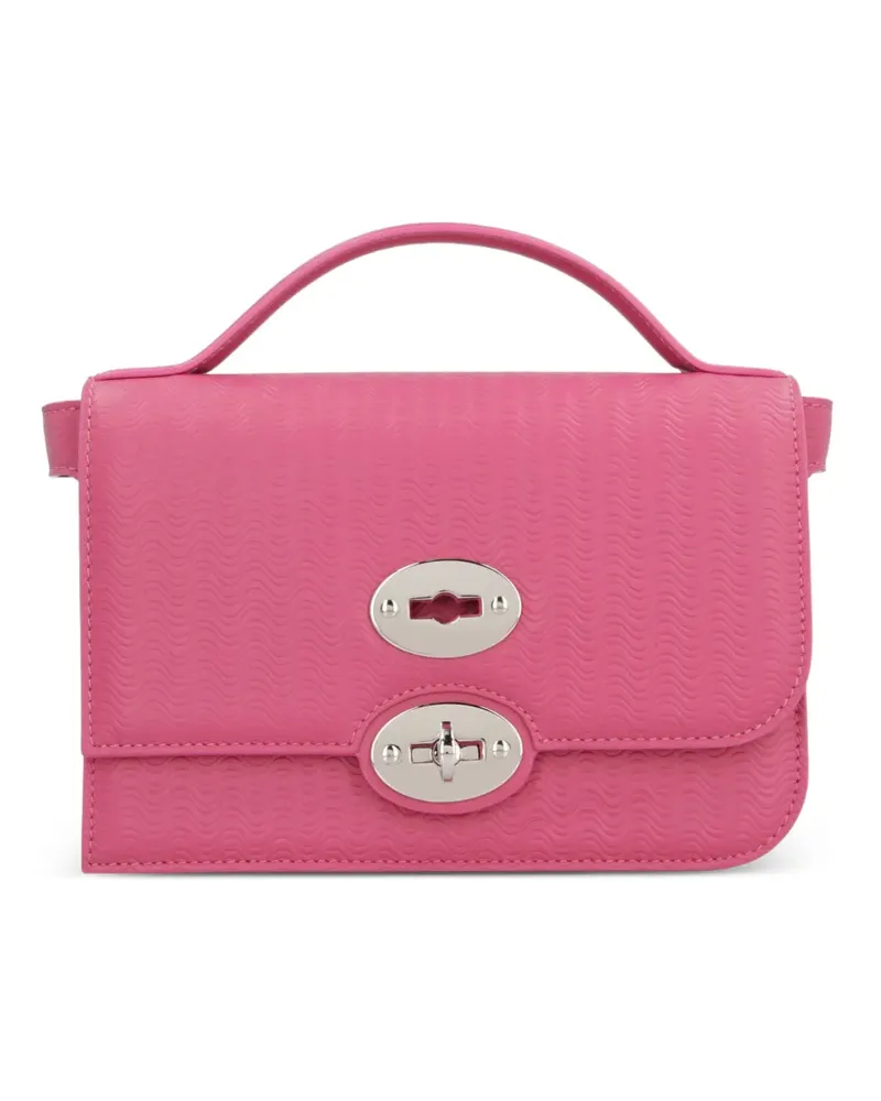 Zanellato Ella leather tote bag - Rosa Rosa