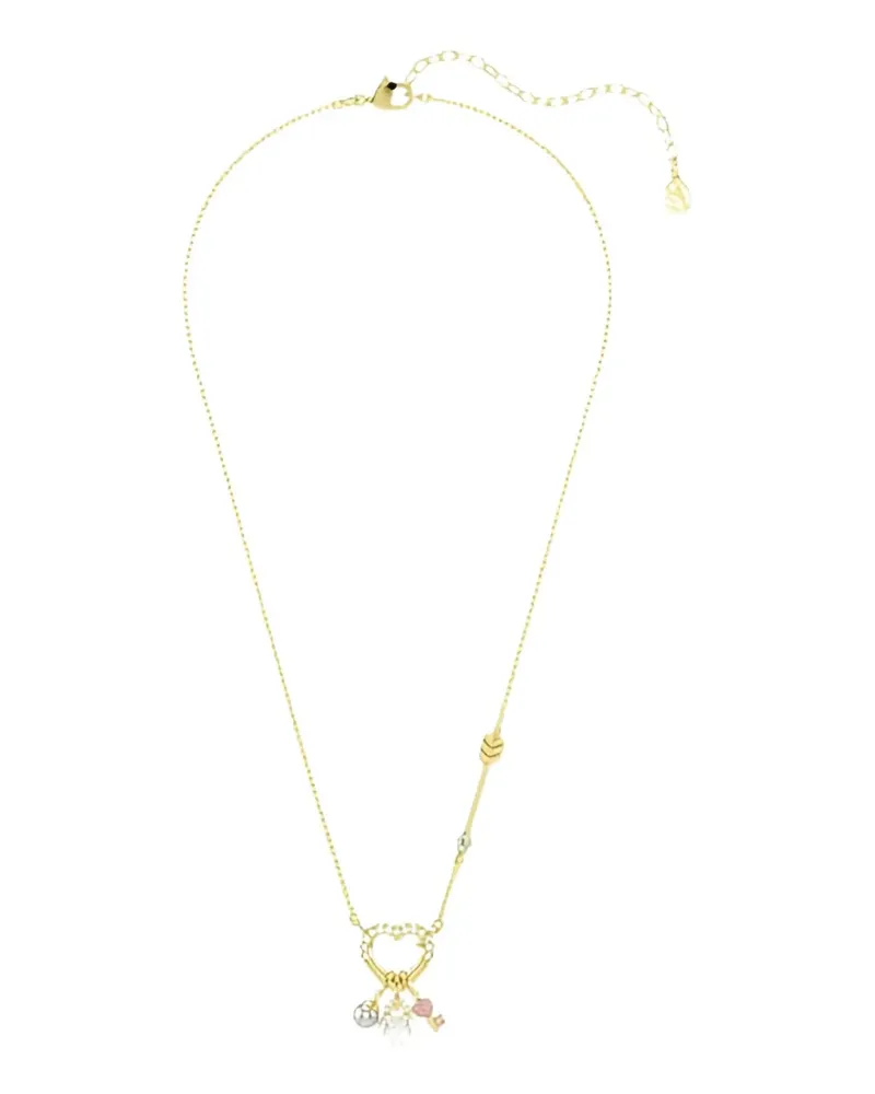 Swarovski Idyllia heart-charm necklace - Gold Gold