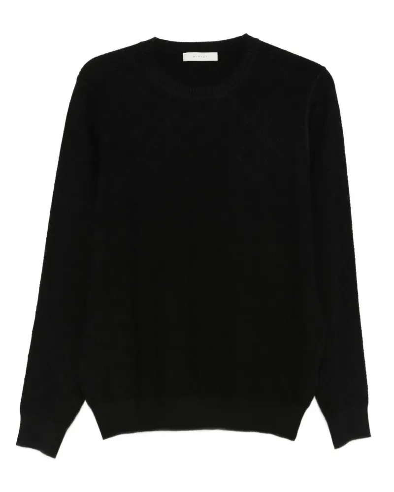 Diktat diamond-pattern sweater - Schwarz Schwarz