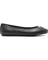 Tommy Hilfiger Ballerinas mit Logo-Schild Schwarz