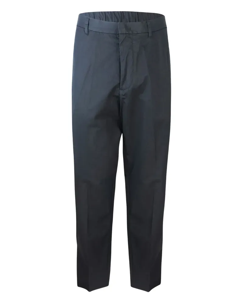 Emporio Armani Hose mit elastischem Bund - Schwarz Schwarz