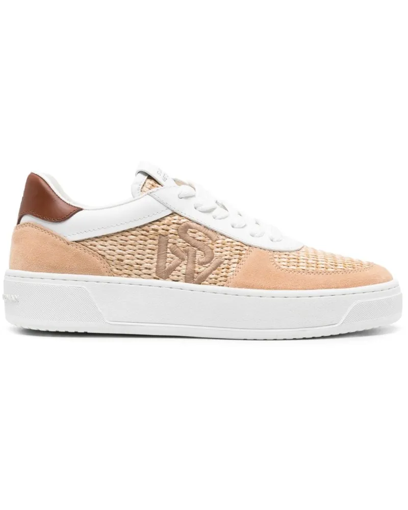 Stuart Weitzman Sw Courtside Sneakers aus Bast - Nude Nude