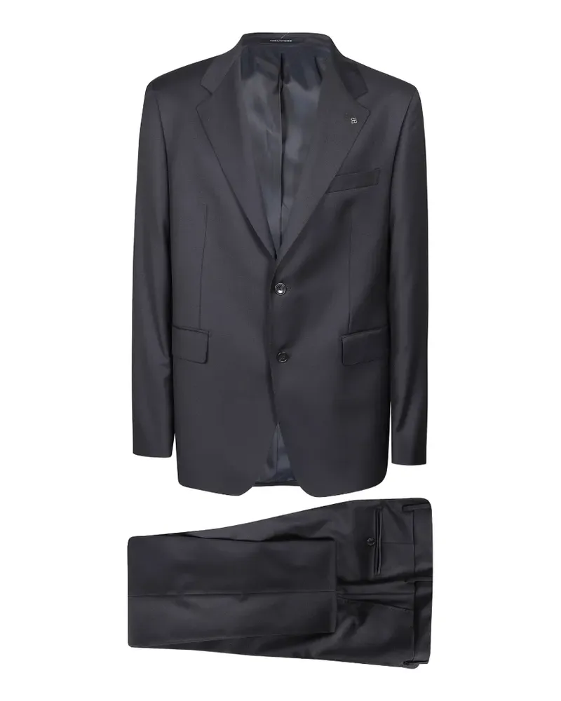 Tagliatore two-peice virgin wool suit - Blau Blau