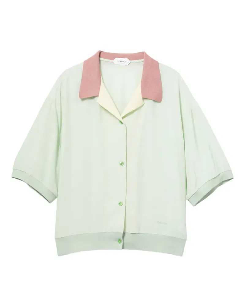 Versace silk shirt - Grün Grün