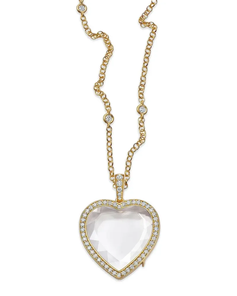 Loquet Heritage Halskette mit Diamant - Gold Gold