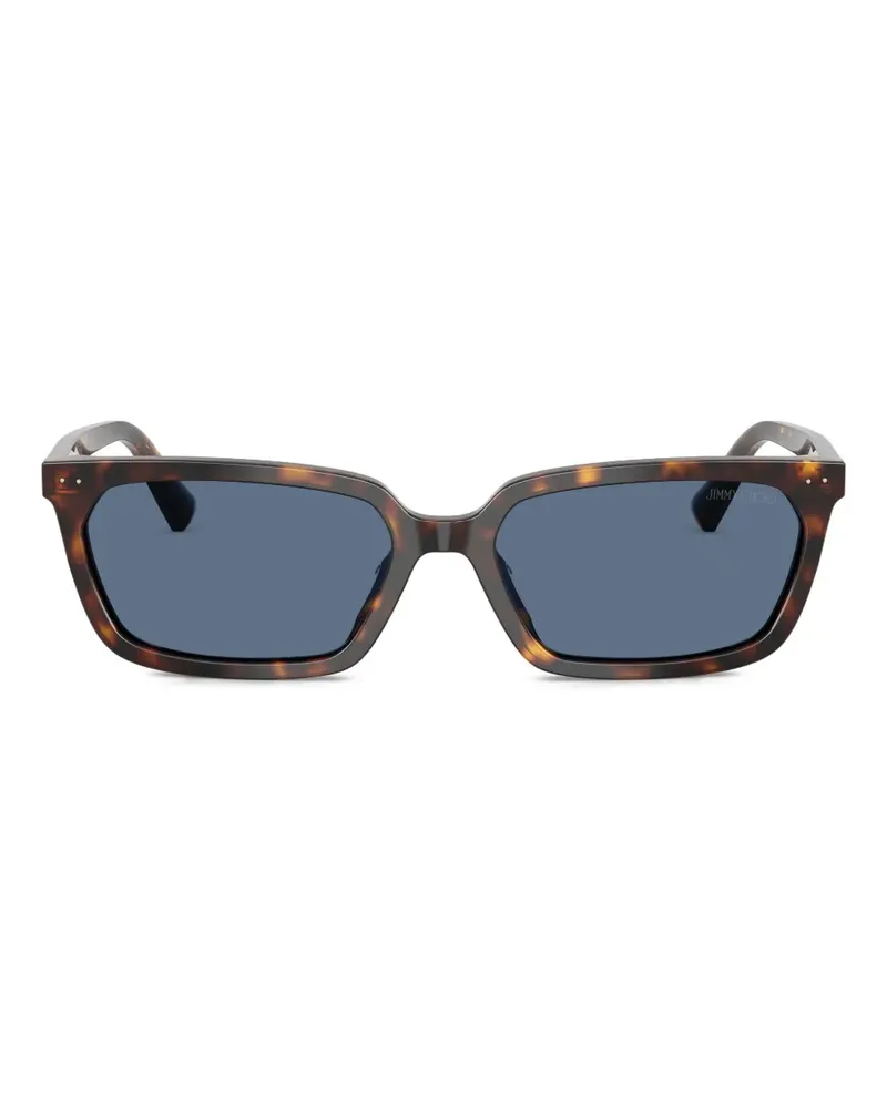 Jimmy Choo Sonnenbrille mit Cat-Eye-Gestell - Braun Braun