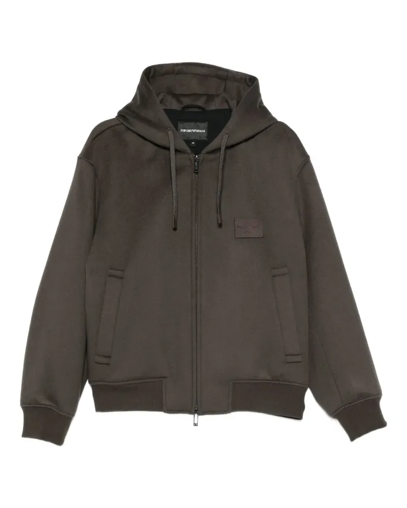 Emporio Armani Jacke mit Kapuze - Grün Grün