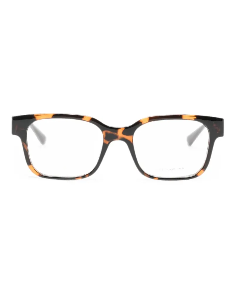 Gucci Eckige Brille in Schildpattoptik - Braun Braun
