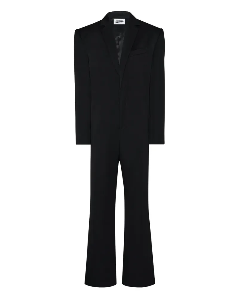 Jean Paul Gaultier Klassischer Jumpsuit mit Schnürung - Schwarz Schwarz